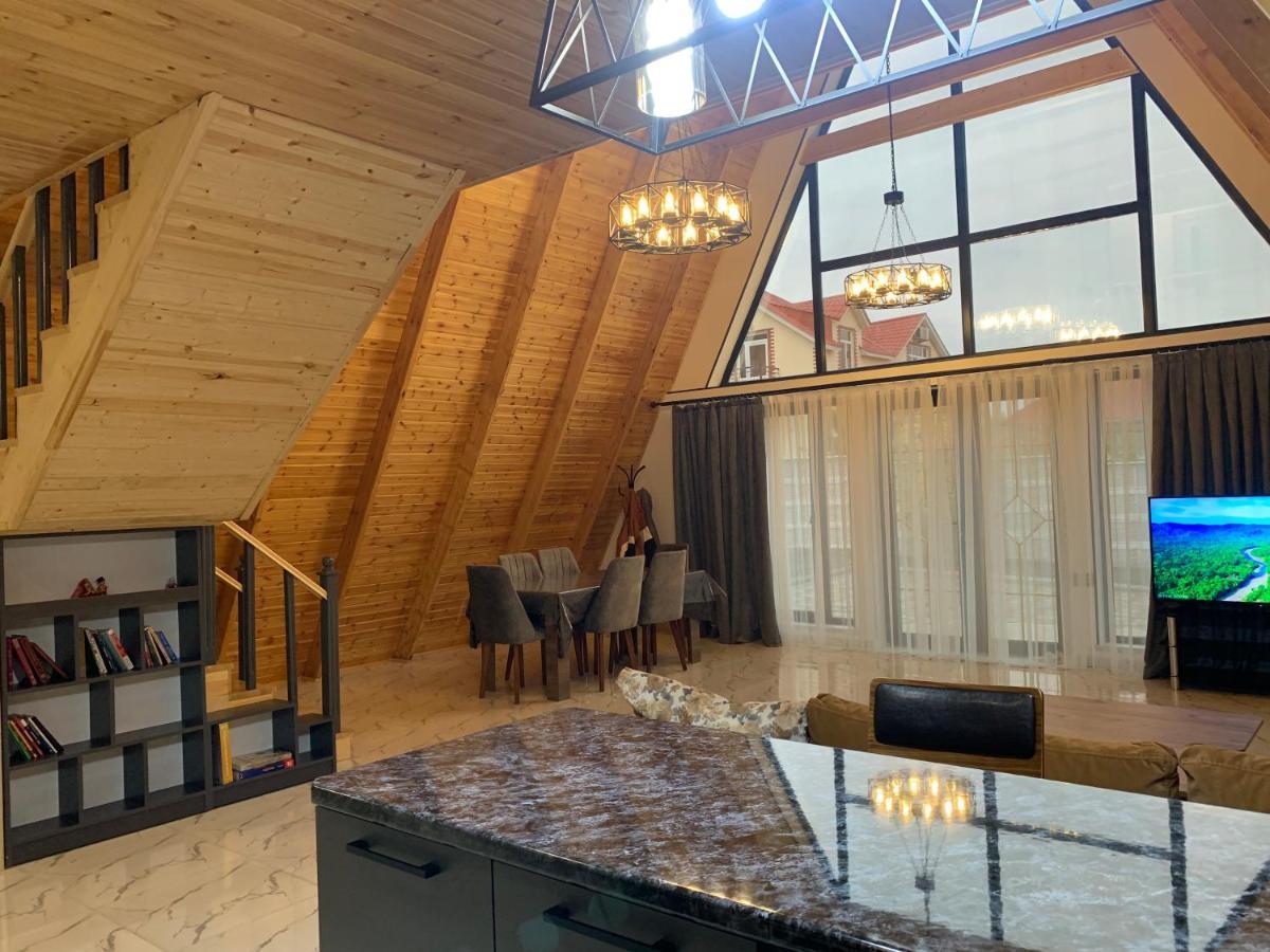 فيلا غابالافي Qafqaz Family Chalet المظهر الخارجي الصورة