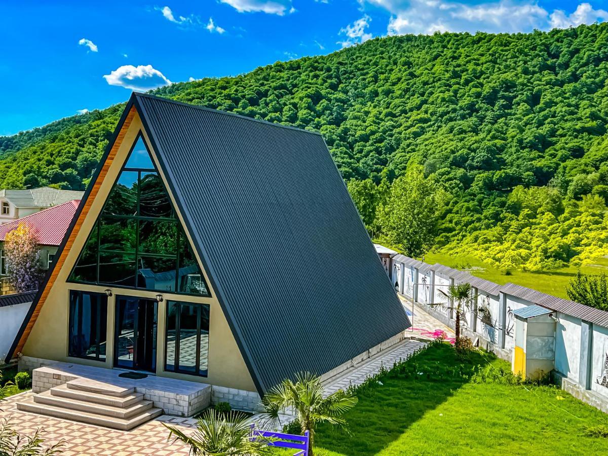 فيلا غابالافي Qafqaz Family Chalet المظهر الخارجي الصورة