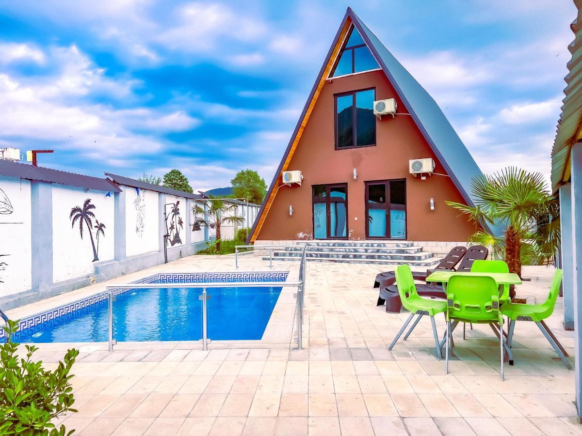 فيلا غابالافي Qafqaz Family Chalet المظهر الخارجي الصورة