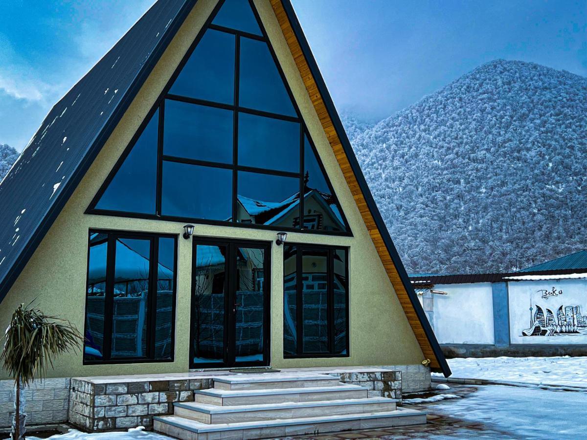 فيلا غابالافي Qafqaz Family Chalet المظهر الخارجي الصورة