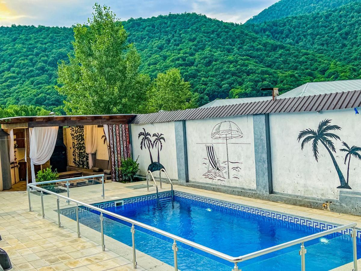 فيلا غابالافي Qafqaz Family Chalet المظهر الخارجي الصورة